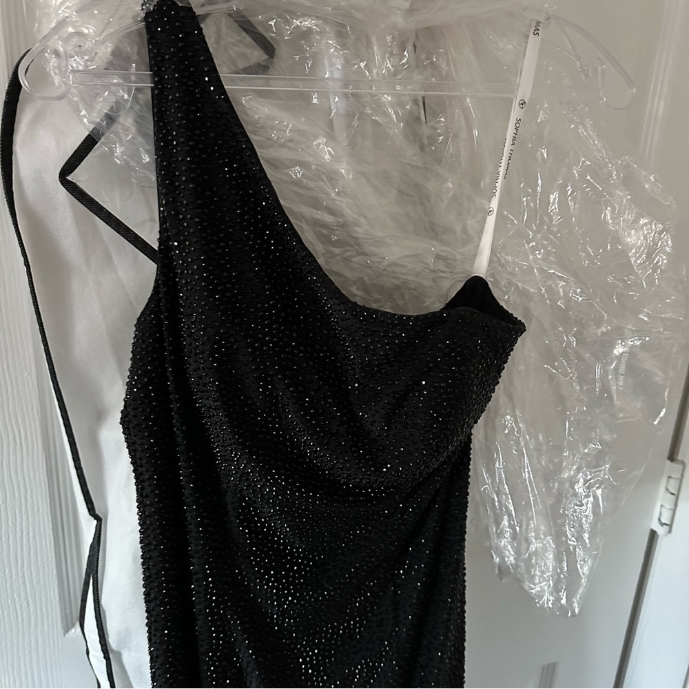 Sophia Thomas Black Sparkly Gown